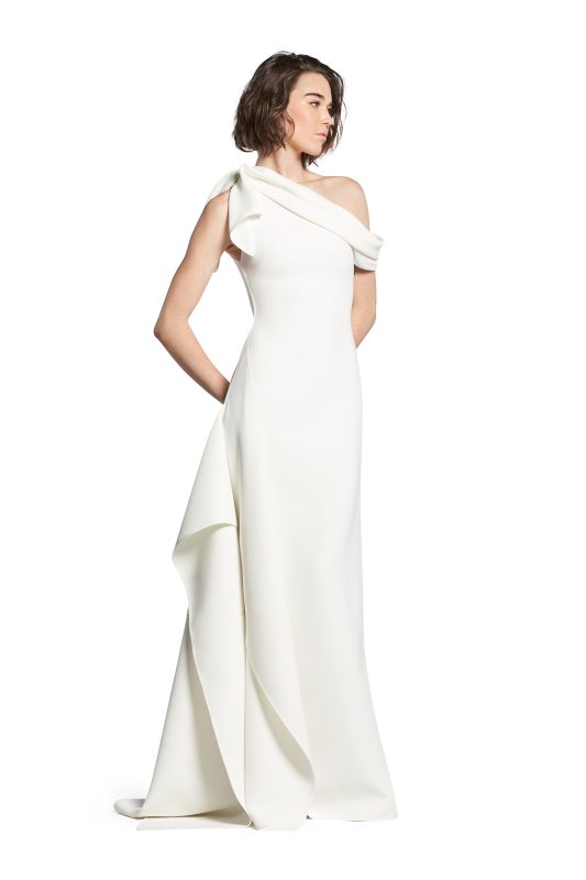 Maticevski Loverlorn Embellished Tulle Gown in White | Lyst